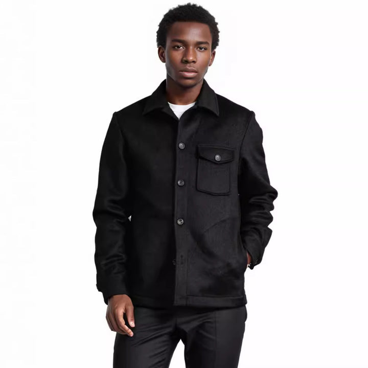 Herren elegante Wolljacke mit praktischen Taschen Echoarchiv
