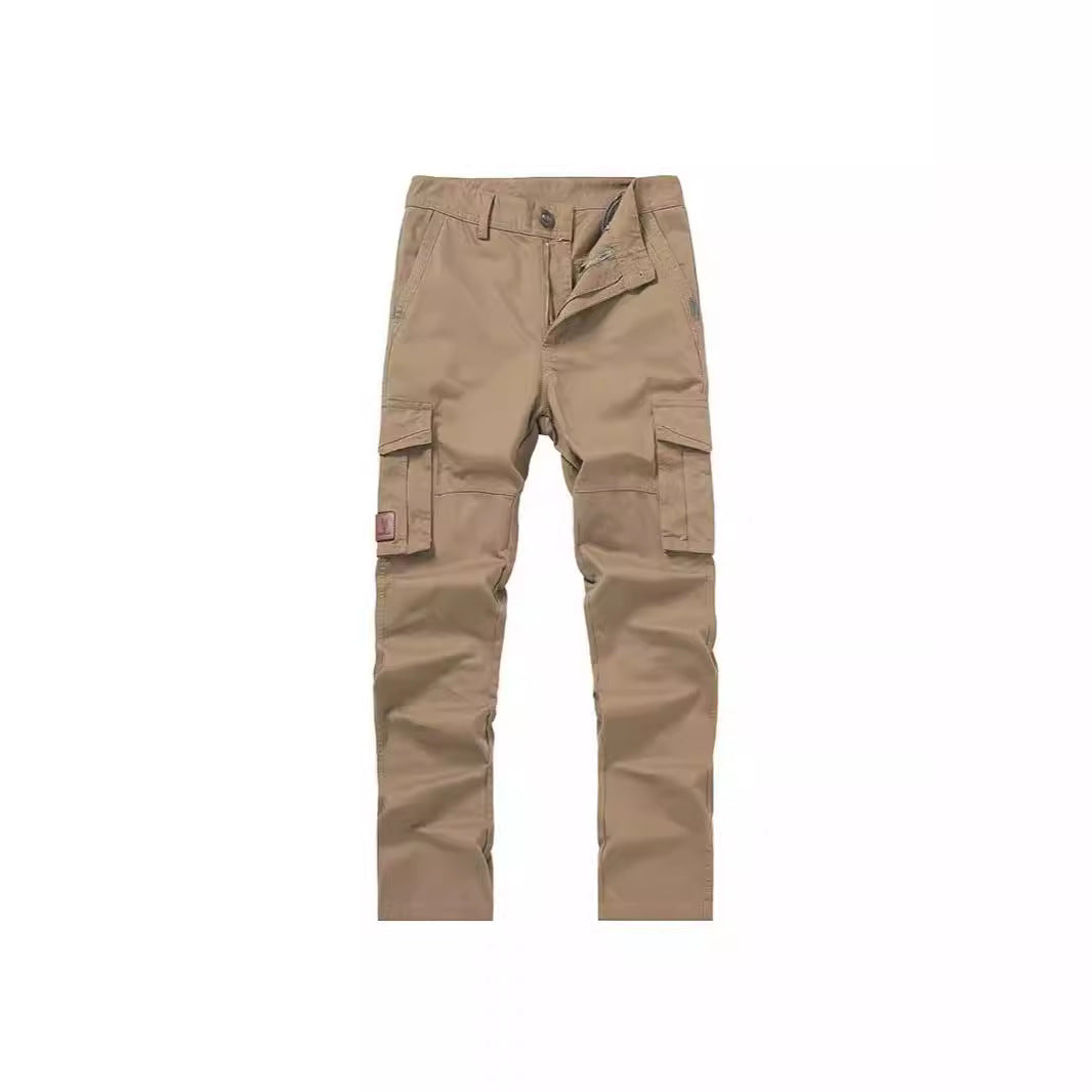 Herren Cargohose im Slim-Straight Schnitt mit Mehrfach‑Taschen und verstärkten Knien Echoarchiv