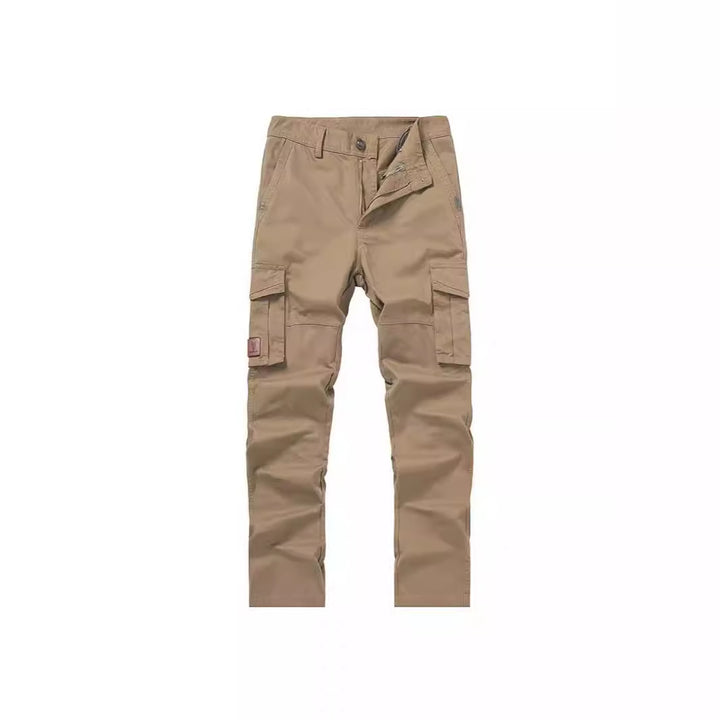 Herren Cargohose im Slim-Straight Schnitt mit Mehrfach‑Taschen und verstärkten Knien Echoarchiv