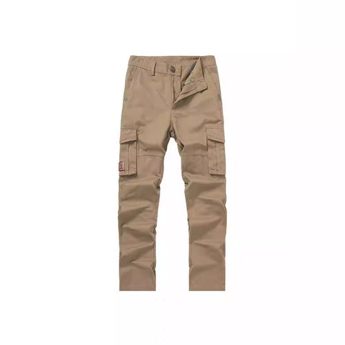Herren Cargohose im Slim-Straight Schnitt mit Mehrfach‑Taschen und verstärkten Knien Echoarchiv