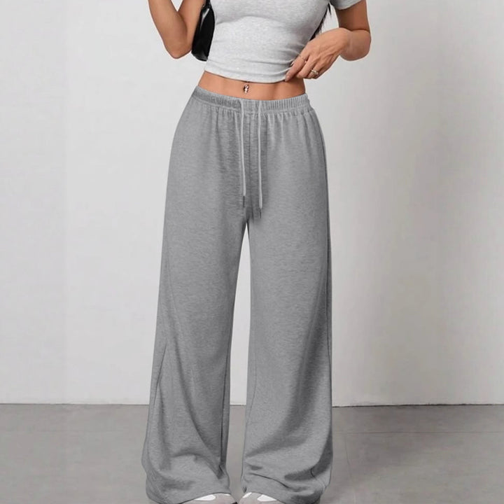 Damen Bequeme Lounge-Hose mit weitem Schnitt und elastischem Bund Echo Archiv