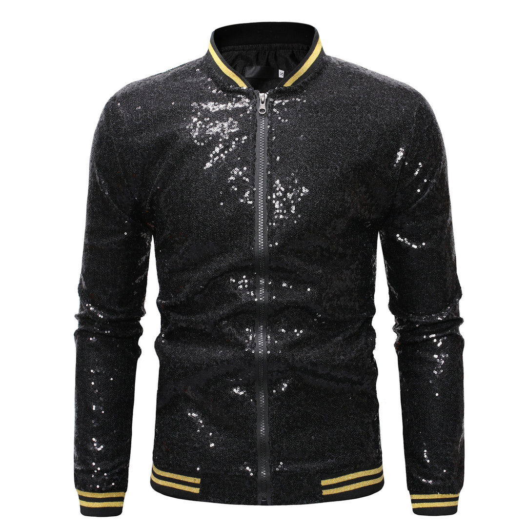 Herren Sportlicher Funktionsblazer mit Pailletten Echoarchiv