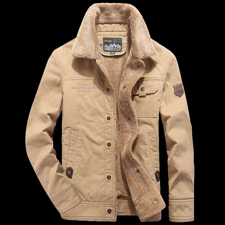 Herren Robuste Outdoor-Jacke mit Fleece-Innenfutter Echo Archiv