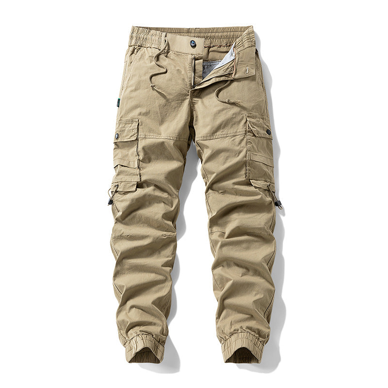 Herren Tactical-Utility Cargohose im Joggercut mit verstärkten Kniepartien, elastischem Komfortbund und Organizer-Taschen Echo Archiv