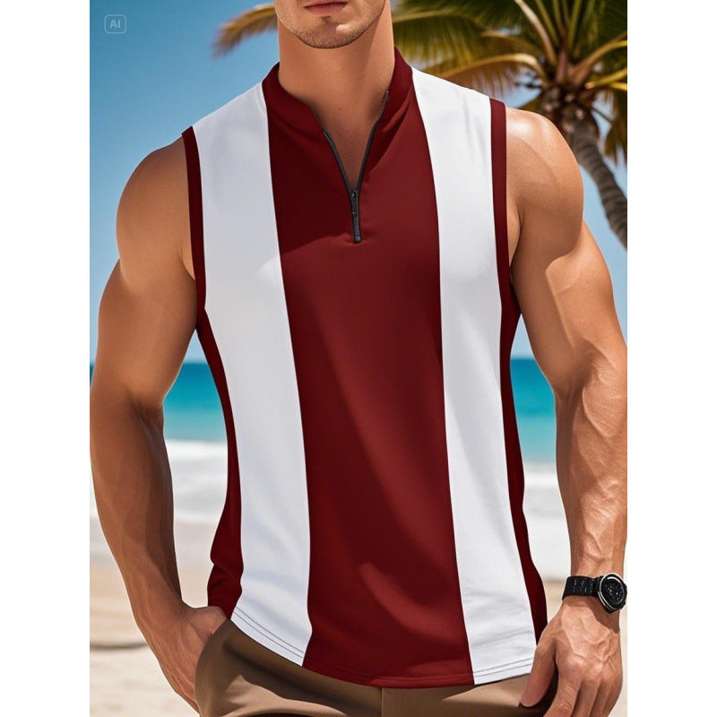 Herren Sportliches Tank-Top Echoarchiv