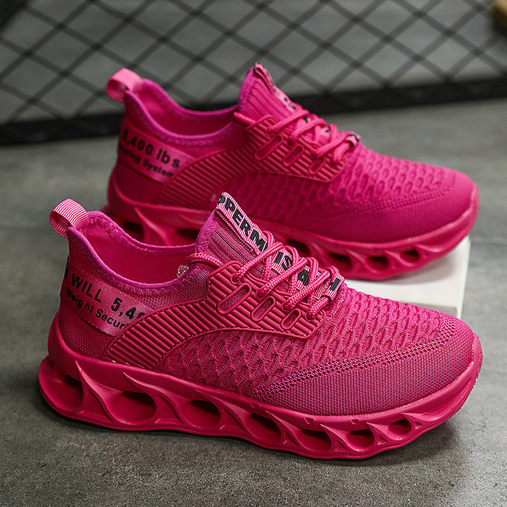 Unisex Performance-Sneaker mit innovativer gelochter Luftsohle und gestricktem Obermaterial – Norré