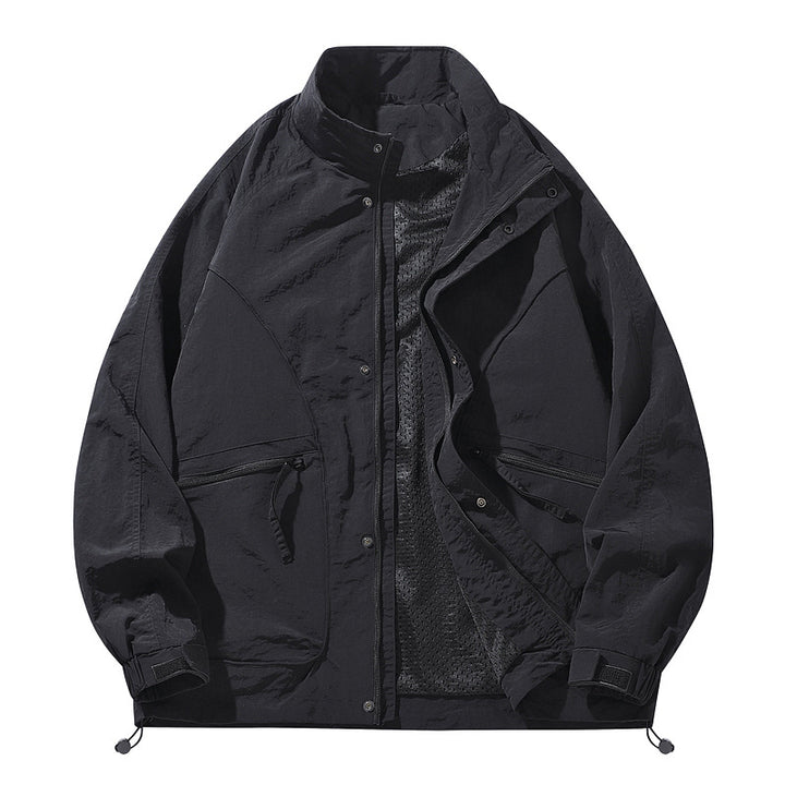 Herren Leichte Übergangsjacke mit vielseitigen Taschen Echo Archiv