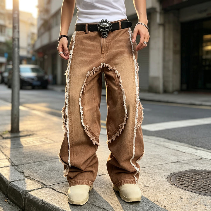 Herren Modische Relaxed-Fit Jeans Echoarchiv