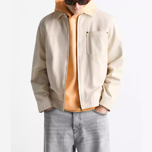 Herren lässige Freizeitjacke Hedi-Mode