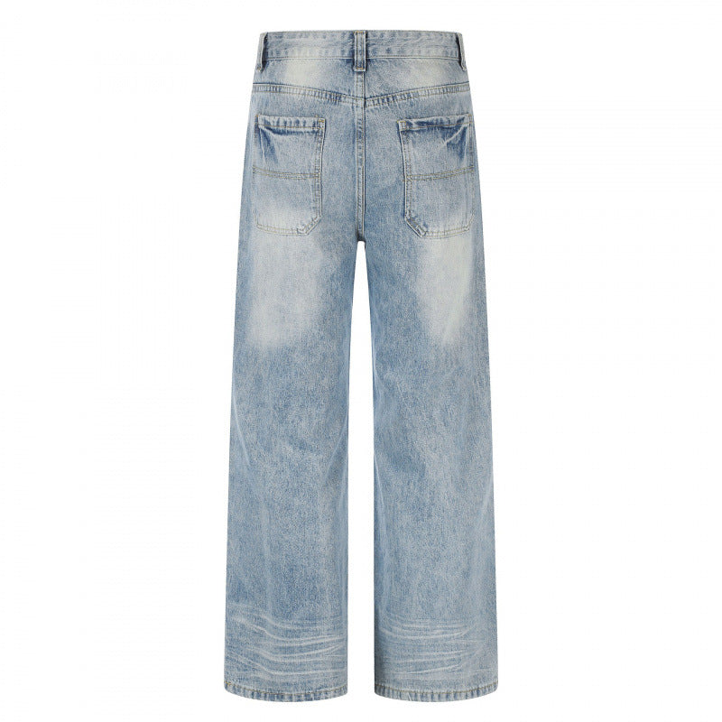 Damen Kurz geschnittene High‑Waist Culotte-Jeans mit weitem Bein, Retro‑Wash und softer Denimqualität Echo Archiv