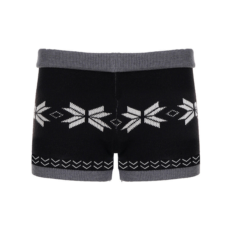 Damen Weite Freizeit-Hosen mit elastischem Bund und auffälligen Streifen Echo Archiv