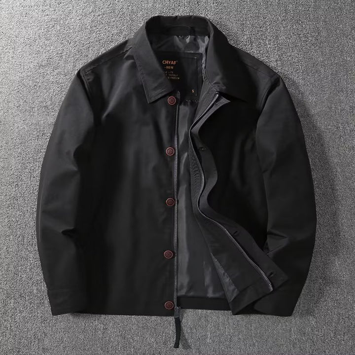 Herren modische Übergangsjacke mit vielseitigem Schnitt und praktischen Taschen Echoarchiv