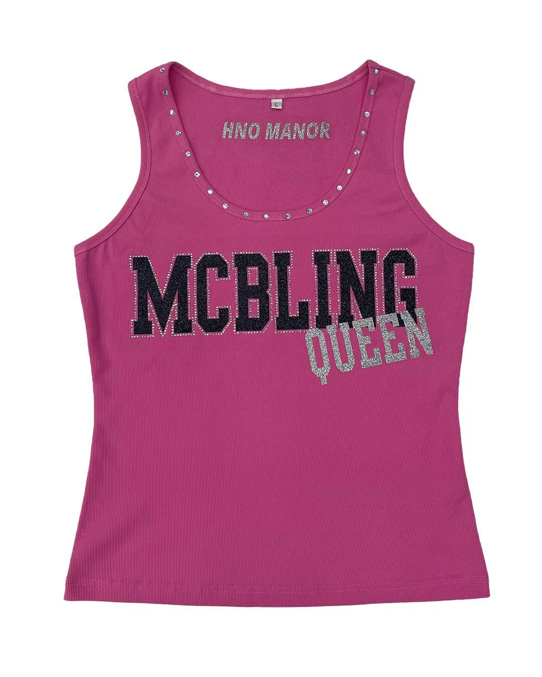 Damen Trendiges Tanktop mit Glitzerakzenten Echo Archiv