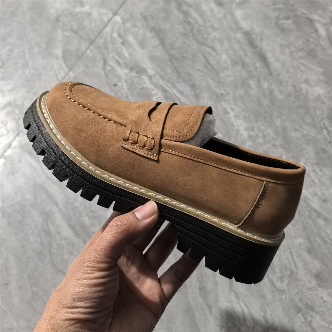 Damen nan Penny-Loafer mit dicker Profilsohle und anatomischer Komfortinnensohle Echo Archiv