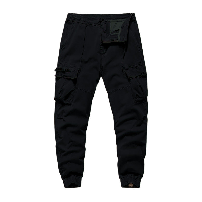 Herren multifunktionale Cargohose mit elastischem Bund und praktischen Seitentaschen Echoarchiv