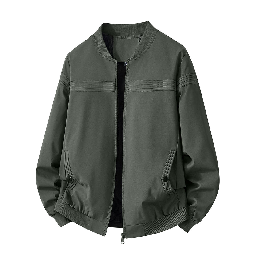Herren Modische Bomberjacke mit praktischem Reißverschluss Echo Archiv