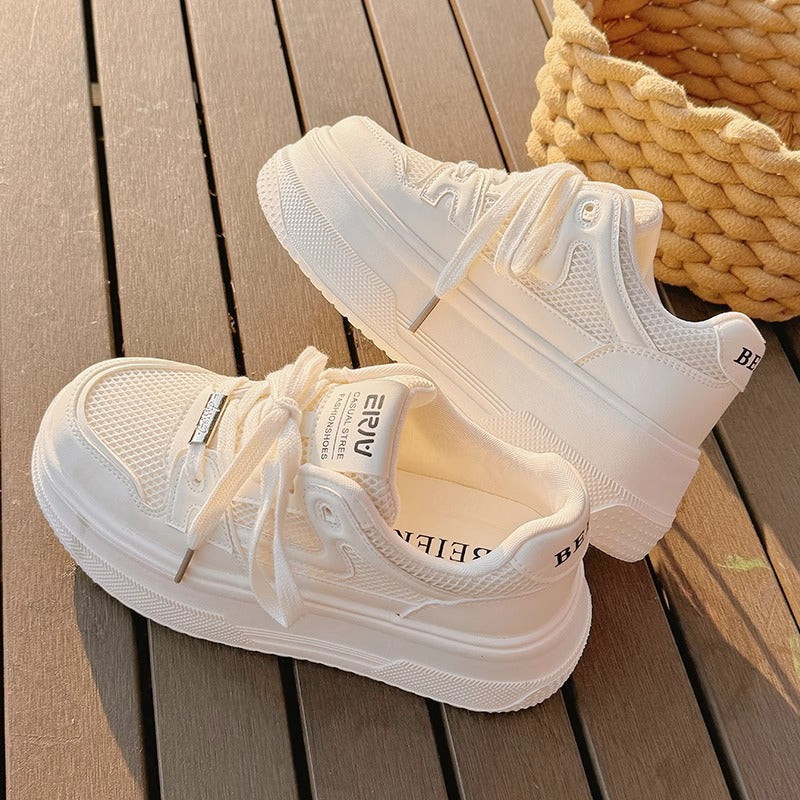 Damen Chunky Sneakers mit atmungsaktivem Mesh-Obermaterial und komfortabler Plateausohle Echo Archiv