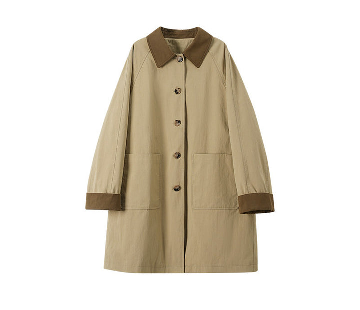 Damen Modischer Oversized Mantel Echoarchiv
