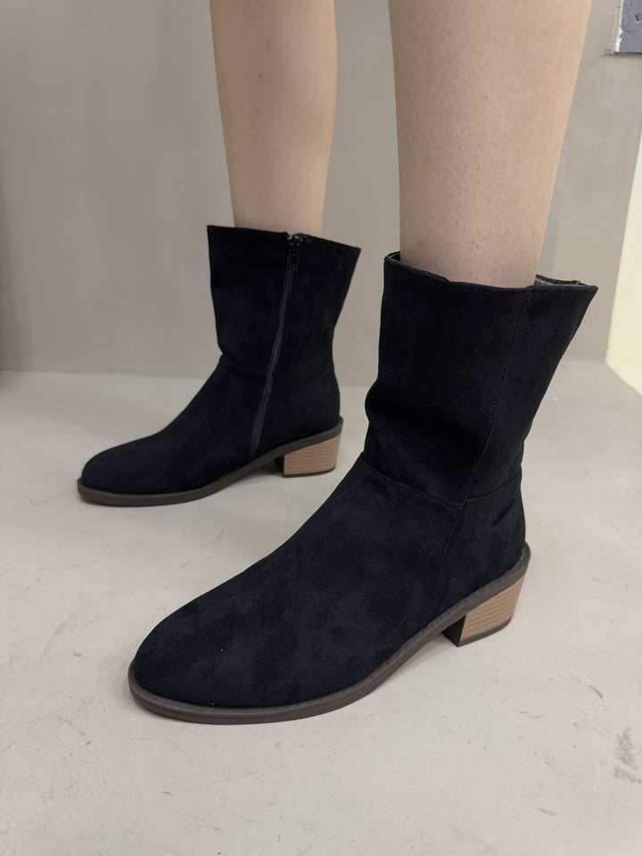 Damen Elegante Stiefeletten mit Blockabsatz Echo Archiv
