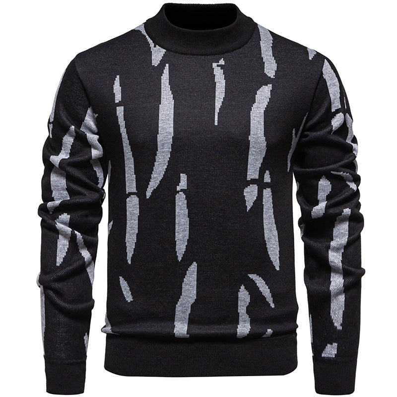 Herren modischer Sweatpullover mit einzigartigem grafischem Muster Echoarchiv