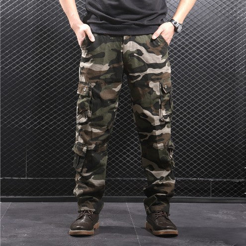 Herren Cargo-Hose mit praktischem Taschenlayout für Freizeit und Outdoor Echoarchiv