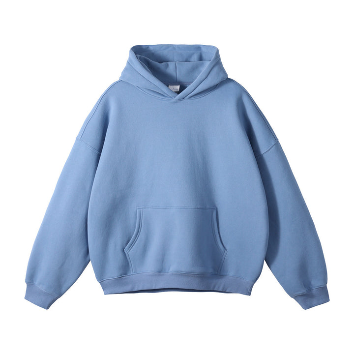 Unisex nan oversized Kapuzenpullover mit Kängurutasche und gerippten Bündchen Echo Archiv