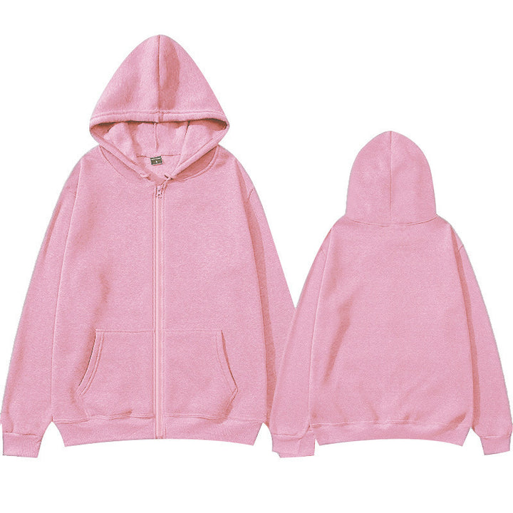 Unisex Zip-Hoodie mit robustem Metallreißverschluss, angerauter Fleece-Innenseite, geteilten Eingrifftaschen und verstärkten Nähten Echo Archiv