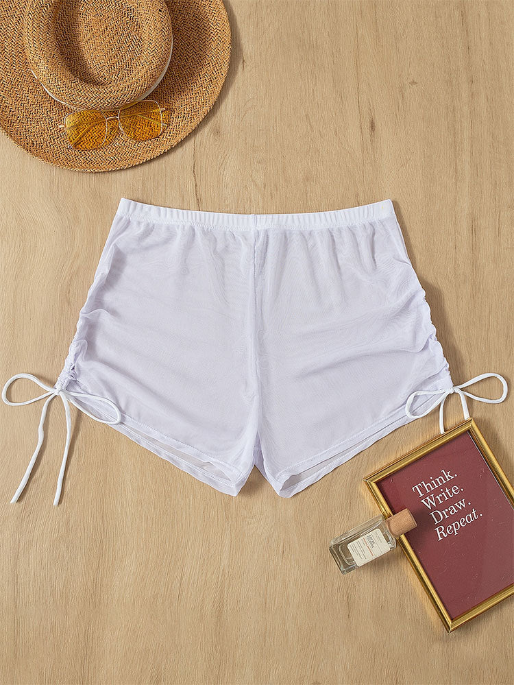 Damen Bequeme Badeshorts mit Rüschendetails Echo Archiv