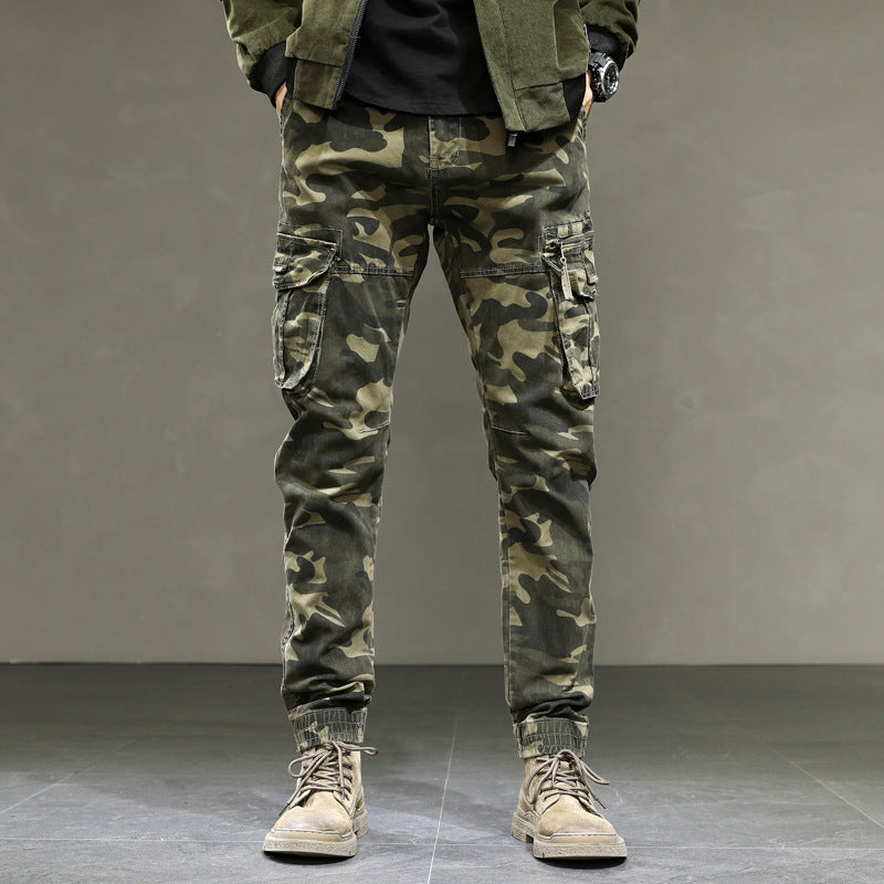 Herren Cargohose mit praktischen Taschen und elastischem Bündchen Echoarchiv