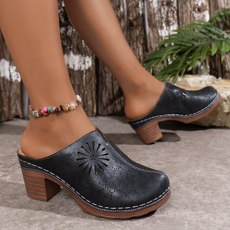 Damen Offene Clogs Echoarchiv