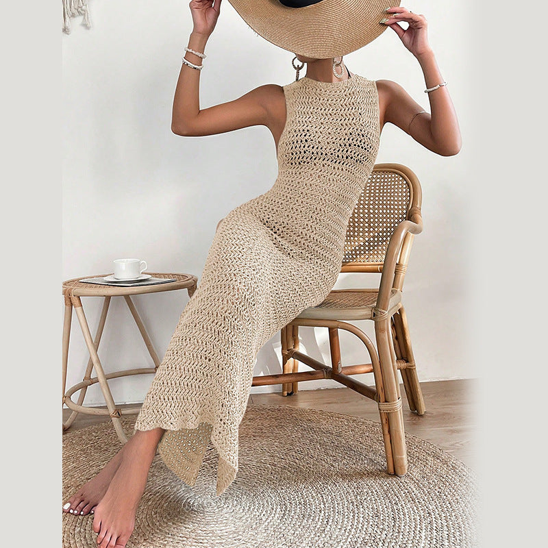 Damen langes Häkelkleid Echo Archiv