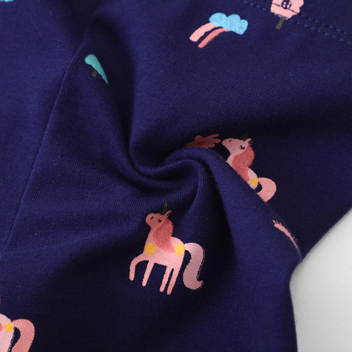 Mädchen Leggings mit buntem Einhorn-Design Echo Archiv