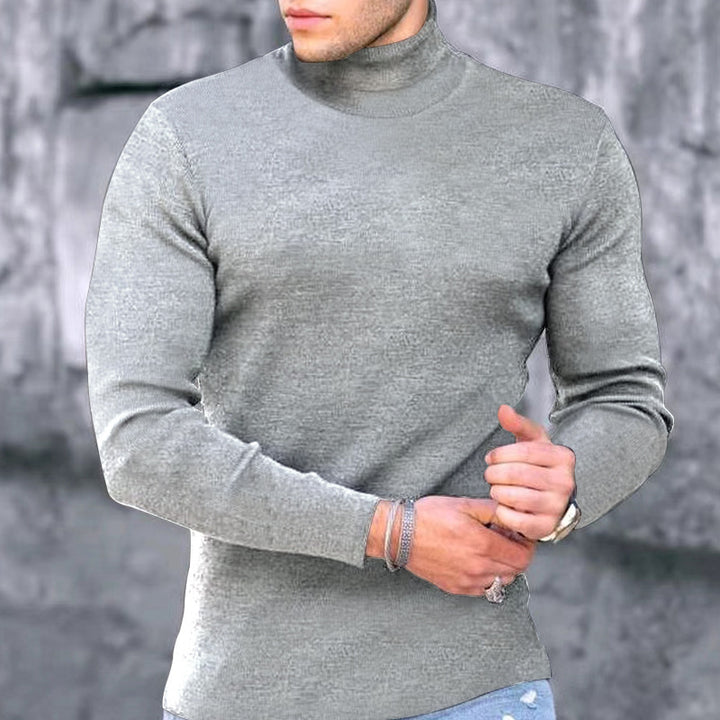 Herren eleganter Rollkragenpullover Echoarchiv