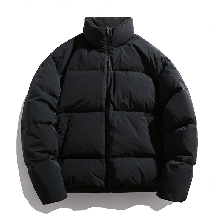 Unisex Kurz geschnittene Thermo-Steppjacke mit hohem Kragen und winddichter Hülle Echo Archiv