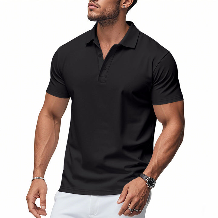 Herren Poloshirt aus atmungsaktivem Material Echoarchiv