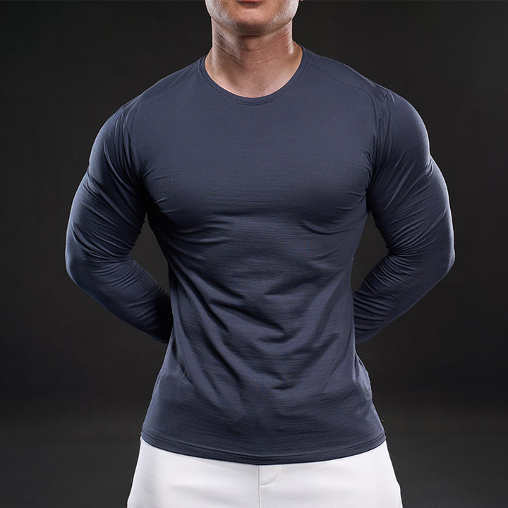 Herren sportliches Langarm-Funktionsshirt Echoarchiv 1762673448