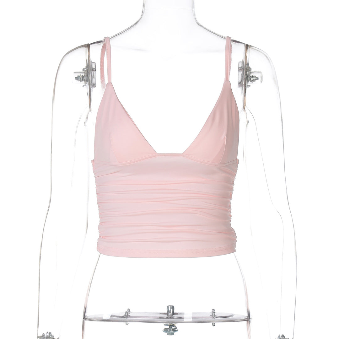 Damen Crop-Top mit asymmetrischem Schnitt und figurbetonter Silhouette Echo Archiv
