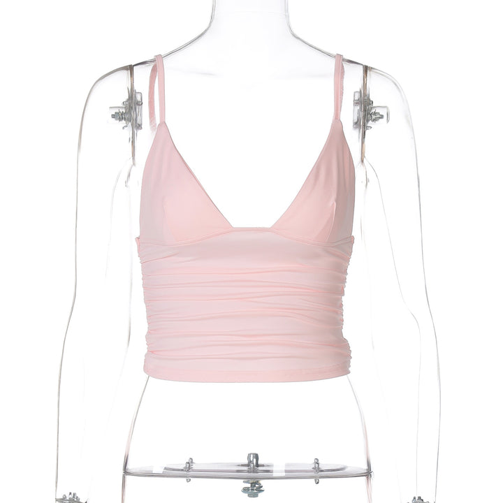 Damen Crop-Top mit asymmetrischem Schnitt und figurbetonter Silhouette Echo Archiv
