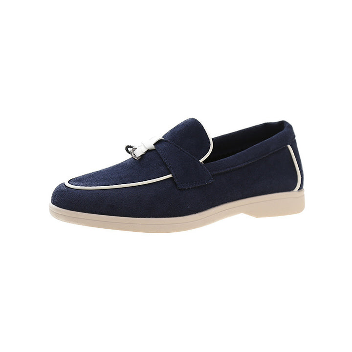 Damen Elegante Wildleder-Loafer mit Quasten und gepolstertem Komfortfußbett – Lioré