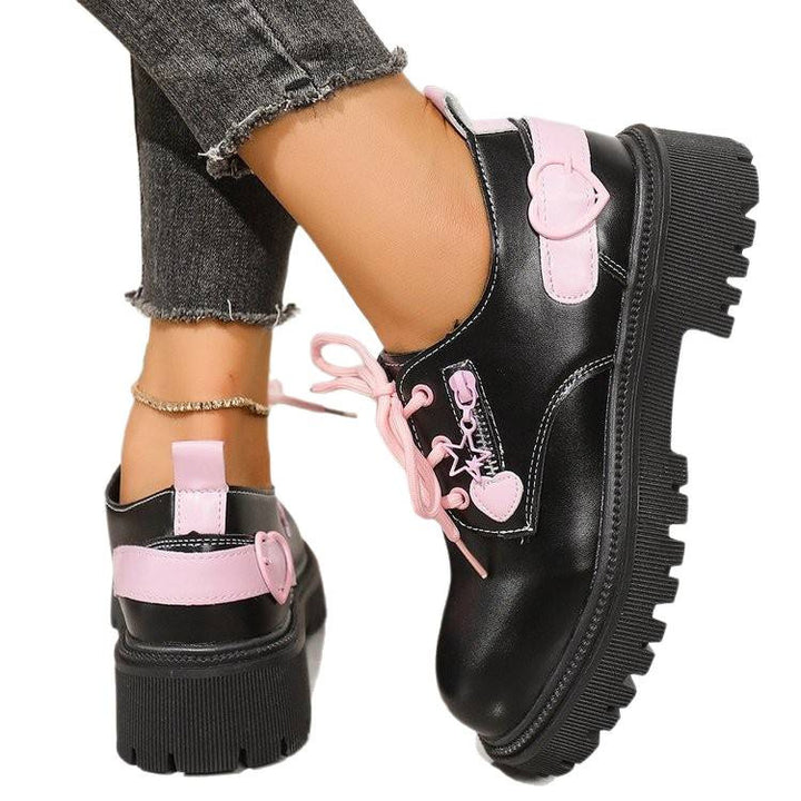 Damen Modische Schnürstiefeletten mit ausgefallenem Design Echo Archiv
