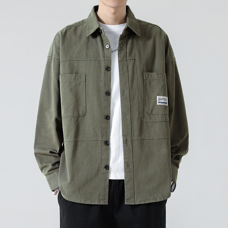 Herren lässige Utility-Jacke Echoarchiv