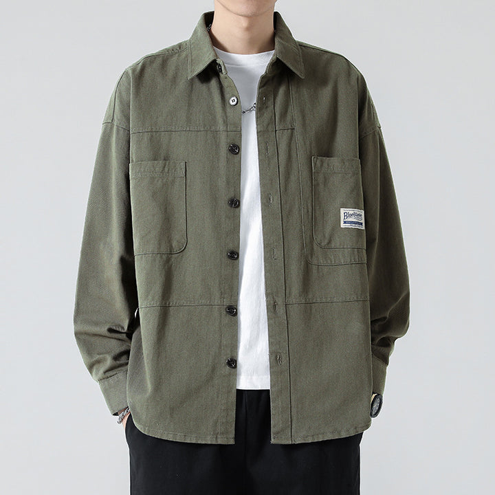 Herren lässige Utility-Jacke Echoarchiv