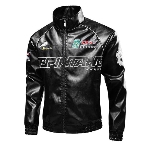 Herren Modische Sportjacke mit Steppdetails Echo Archiv