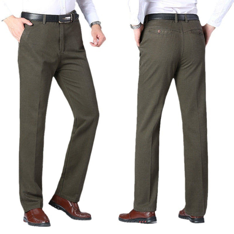Herren Elegante Anzughose mit schmalem Schnitt und praktischen Taschen Echoarchiv