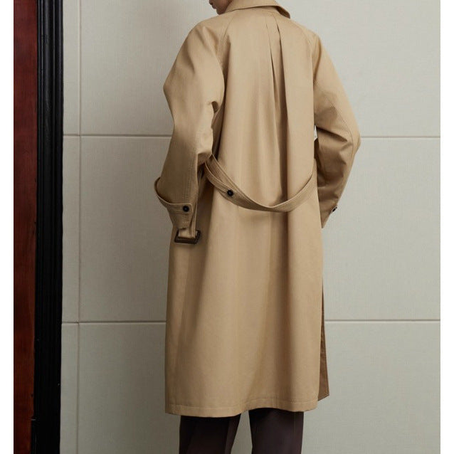 Damen elegante Trenchjacke mit Taillengürtel Echoarchiv
