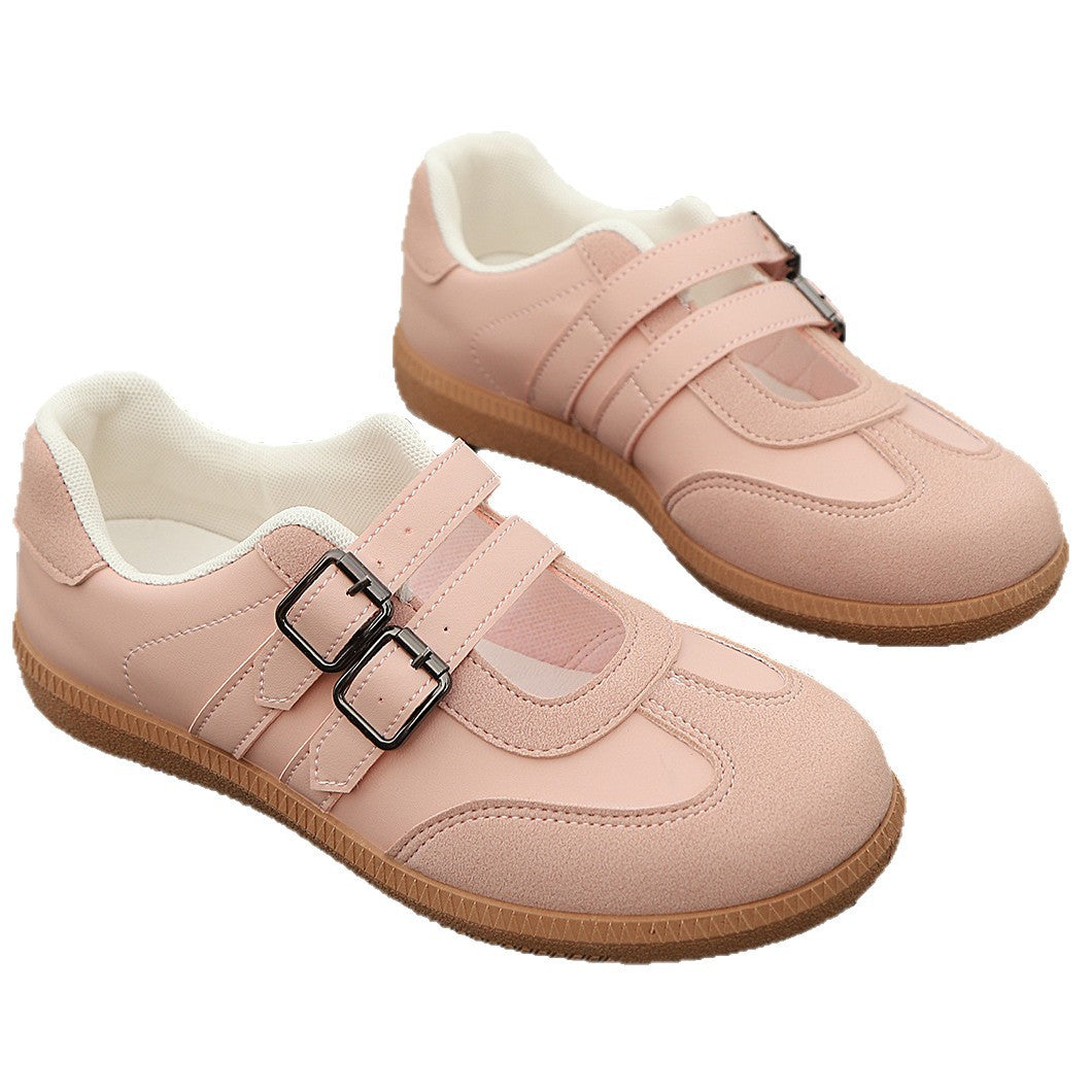 Damen Komfortable Sneakers mit doppeltem Klettverschluss Echo Archiv