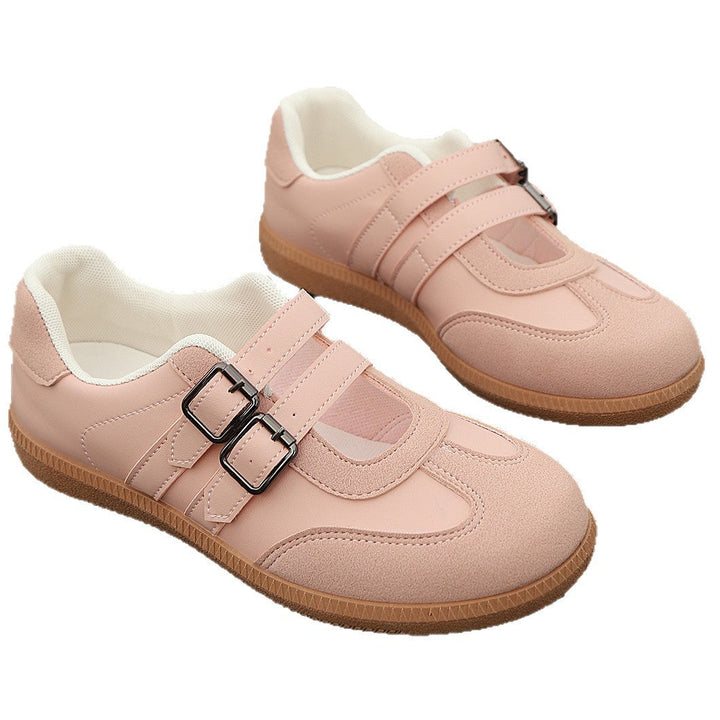Damen Komfortable Sneakers mit doppeltem Klettverschluss Echo Archiv