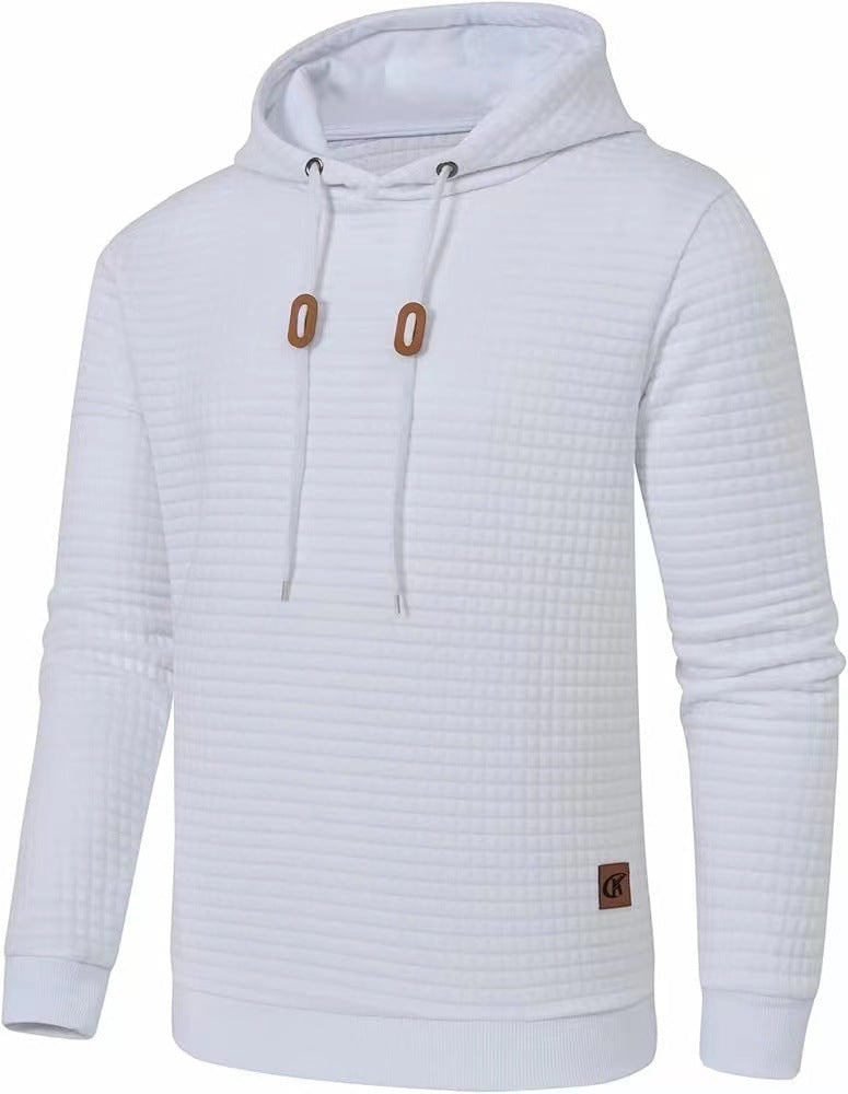 Herren Kapuzenpullover aus strukturiertem Gewebe Echoarchiv