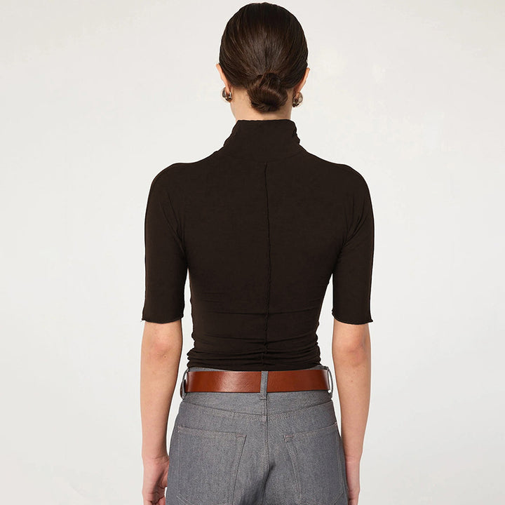 Damen elegantes Wickeloberteil mit modischem Raffungseffekt Echo Archiv