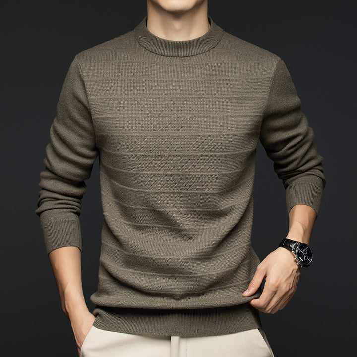 Herren modischer Pullover mit strukturiertem Design Echoarchiv